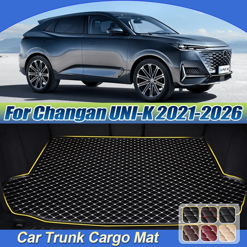 

Car Trunk Mat For Changan UNI-K Accessories 2021-2026 2022 2023 2024 2025 Leather Anti-dirty Boot Storage Pads Carpet Interior