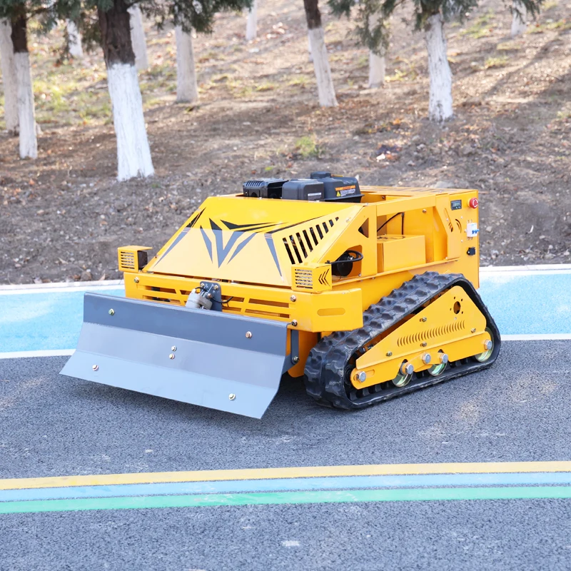 

Customized Robot Small Garden Grass Cutting Machine Agriculture Brush Cutter Brushless flail Motor Remote Control Lawn Mowers