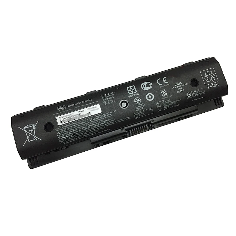 Original Batterie PI06 PI09 Für HP Pavilion Touch 14 15 17 M7 14t 15t 17t M7t 14z 15z 17z M7z TPN-Q122/Q121/Q120/Q119/Q118