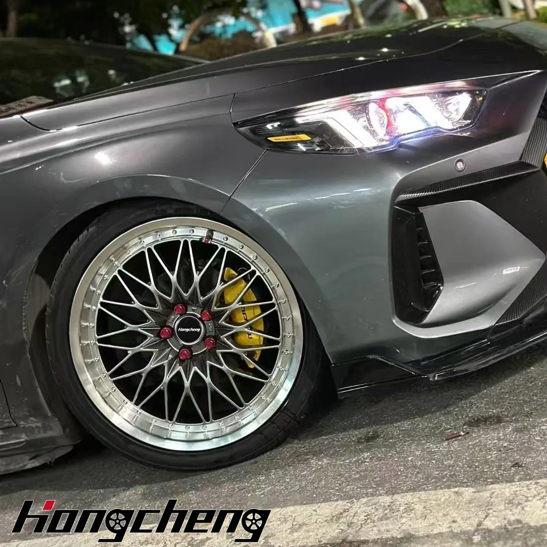New model of 26 2 Piece Forged Wheels 18 19 20 21 22 Inch  4x108 4x114.3 4x100 Alloy 4 Hole Car Wheels for Mini Cooper Smart