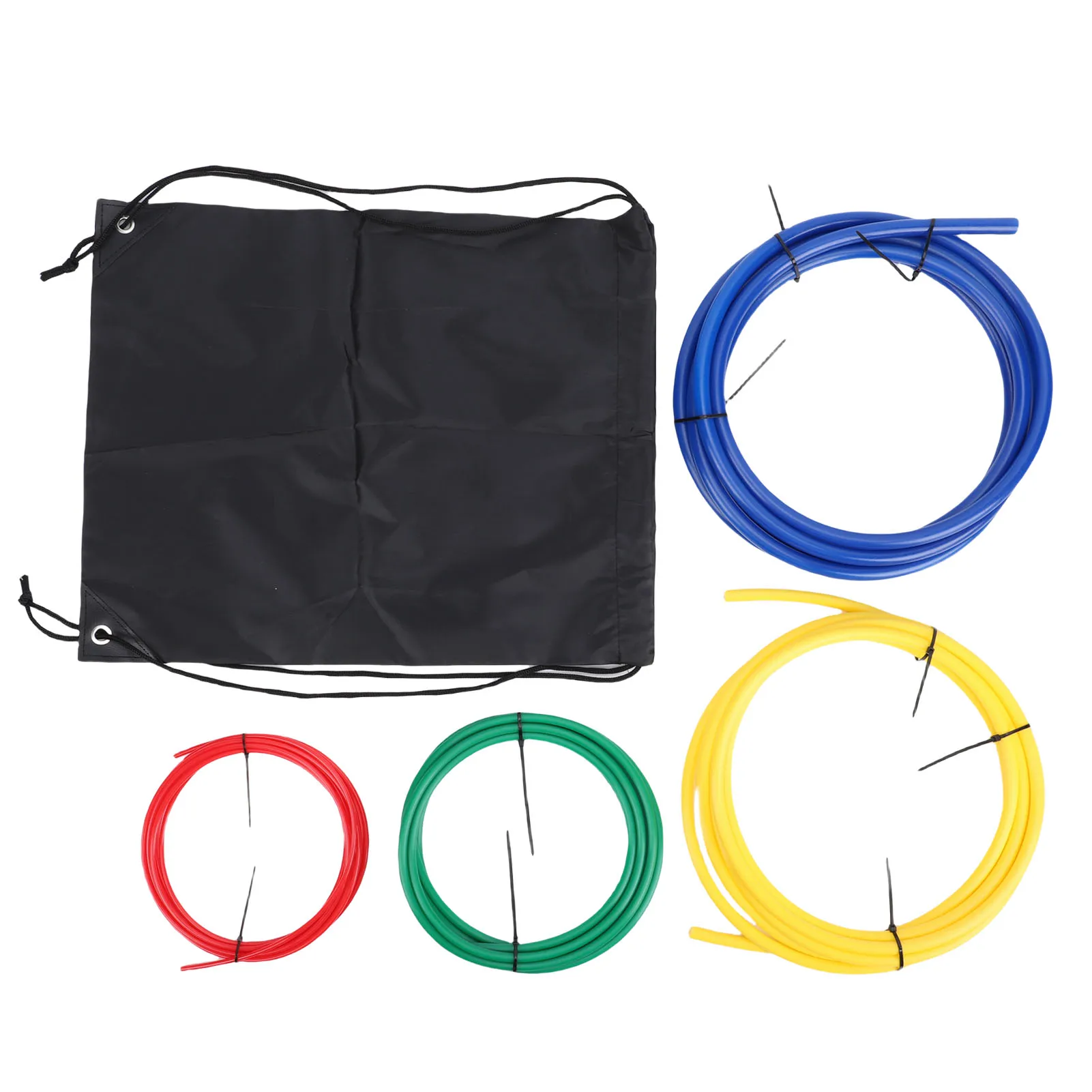 4 Pcs Built in Copper Pipe Bender 1.2m Length 1/4in 3/8in 1/2in 5/8in Air Conditioning Copper Tube Bending Strip for HVAC Tools