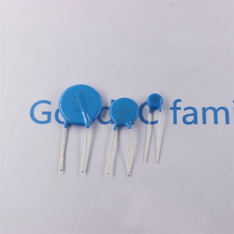 Varistoren 07D/10d/14d/20D/180/220/270K/330K/470K/560K/680/820k – Detail 2