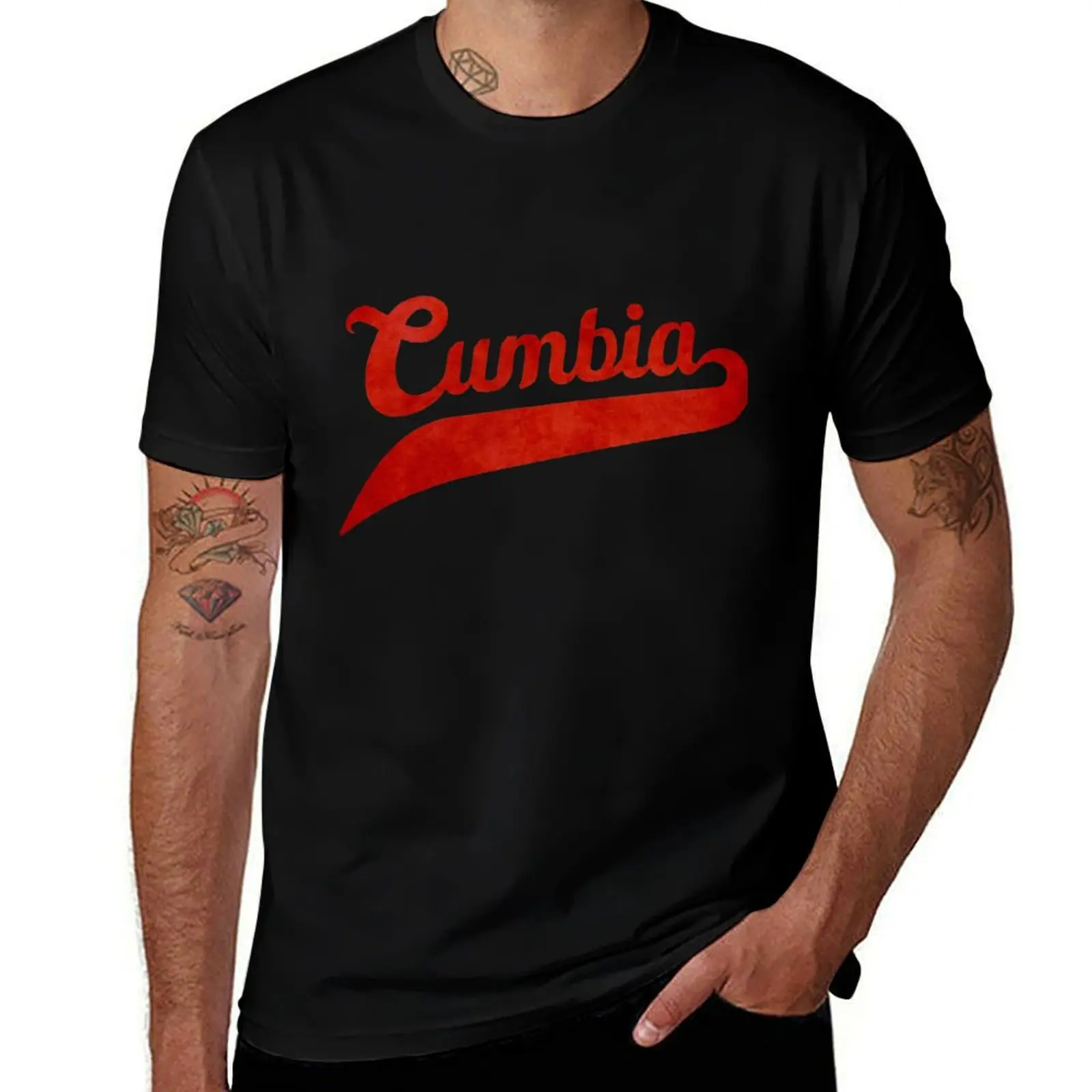 

Cumbia T-Shirt custom shirt blacks sports fans Anime t-shirt mens cotton t shirts