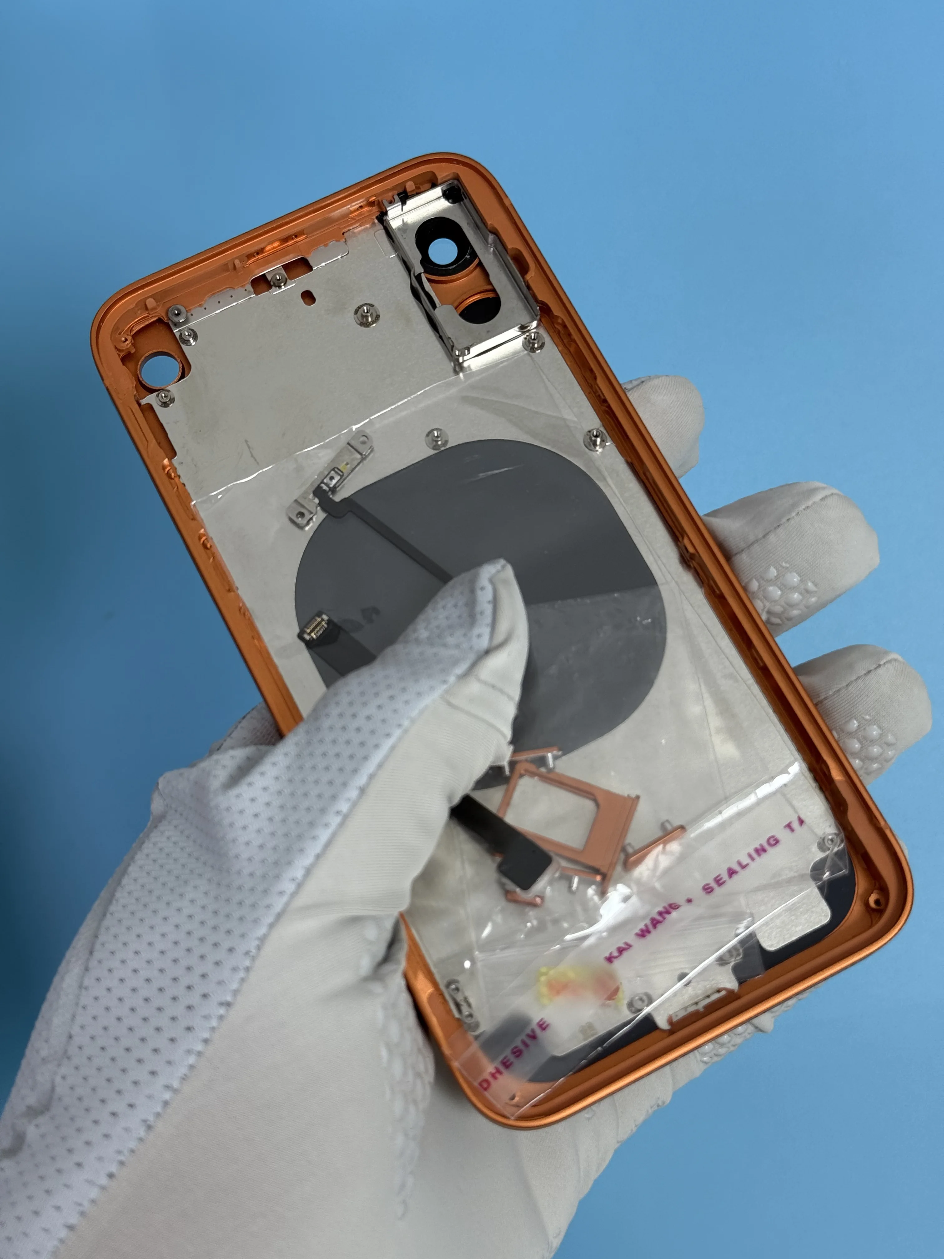 DIY Back housing For iPhone XS Max Like 17 Pro max Back Cover For iPhone XR 12 to 17 Pro 11 to 17 Pro Housing X XS Up To 17 pro