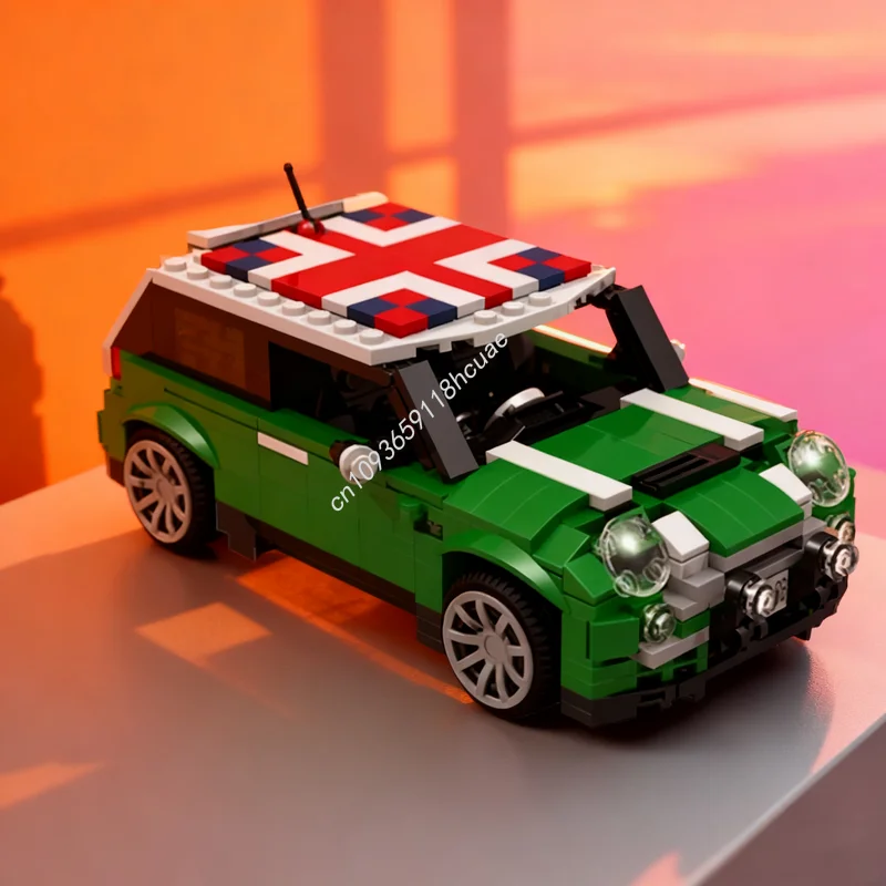 

630 шт. MOC новый мини MkI по индивидуальному заказу 1 модель Миннинда рождественские подарки строительные блоки строительство DIY идея игрушки образовательный кирпич