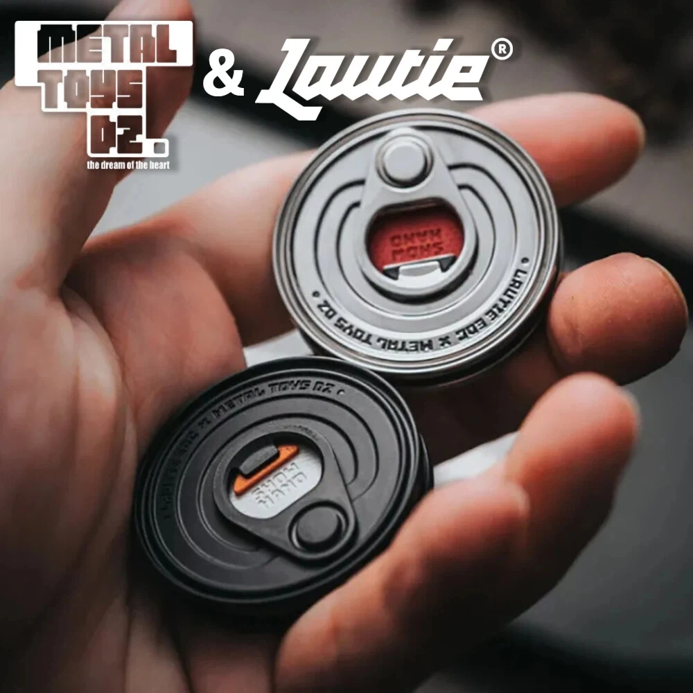 LAUTIE EDC & Metal Toys Dz HAPTIC COIN-CAN Haptic Coin Anxiety Relief Gadgets Show Hand Fidget Toys For Adults Original Design