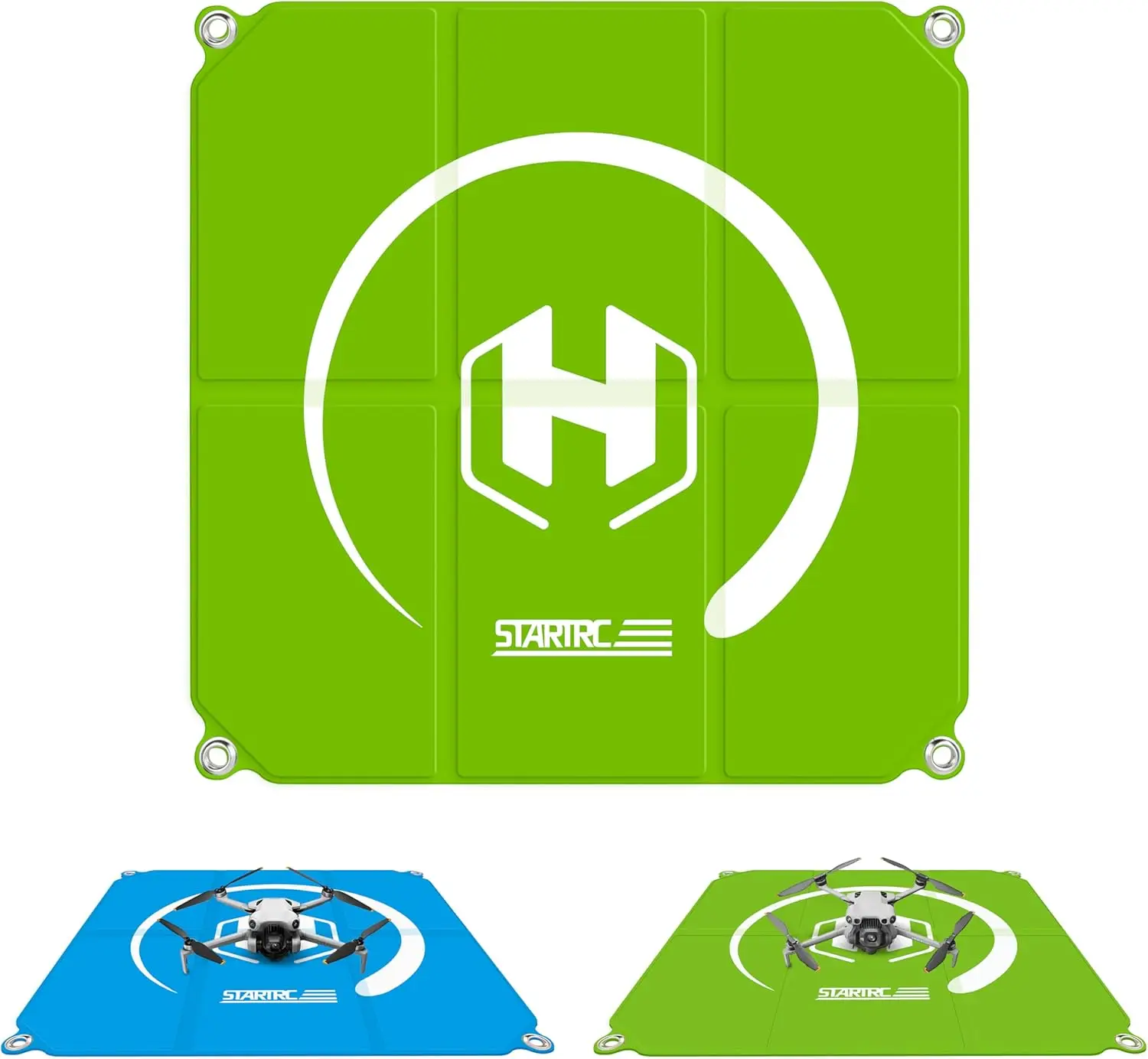 STARTRC Drone Landing Pad, Universal Waterproof Portable Fast-Foldable Helipad for Mini 5 Pro/4/3/2 SE/4K/DJI Neo/Flip/Mavic 3