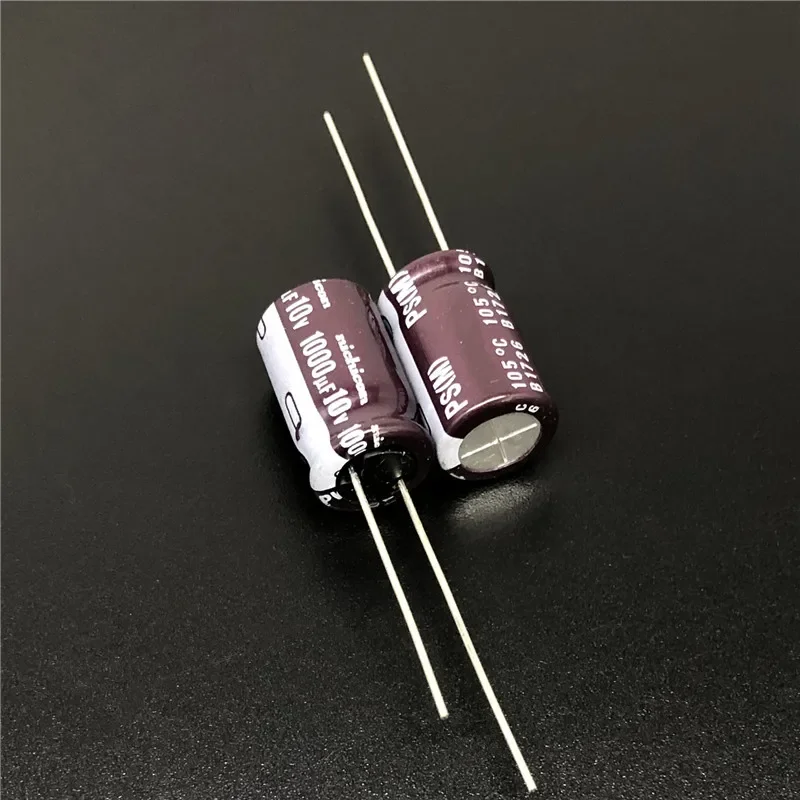 10pcs/100pcs 1000uF 10V NICHICON PS Series 10x16mm Low Impedance Long Life 10V1000uF Aluminum Electrolytic capacitor