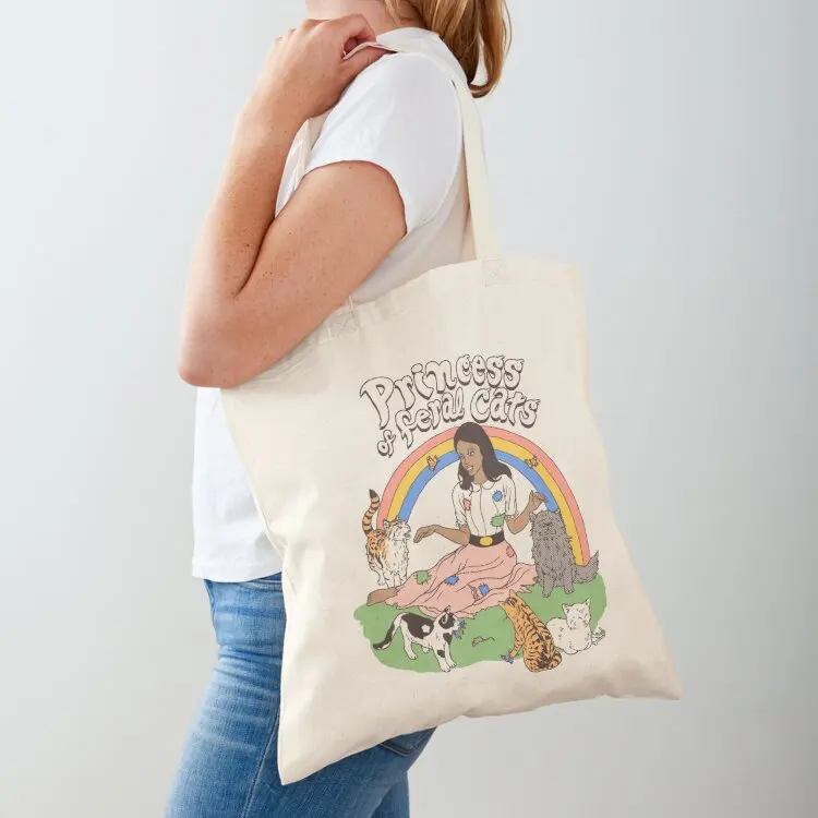 

Princess Of Feral Cats 2 Tote Bag custom tote bag Women's shopper bag Women's bags luxury women