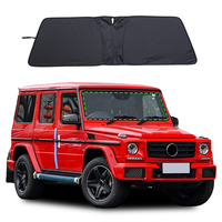 Car Windshield Sun Shade Front Window Curtain Summer UV Refletive Sun Protection Cover For Mercedes-benz G-Class W463 2004-2018