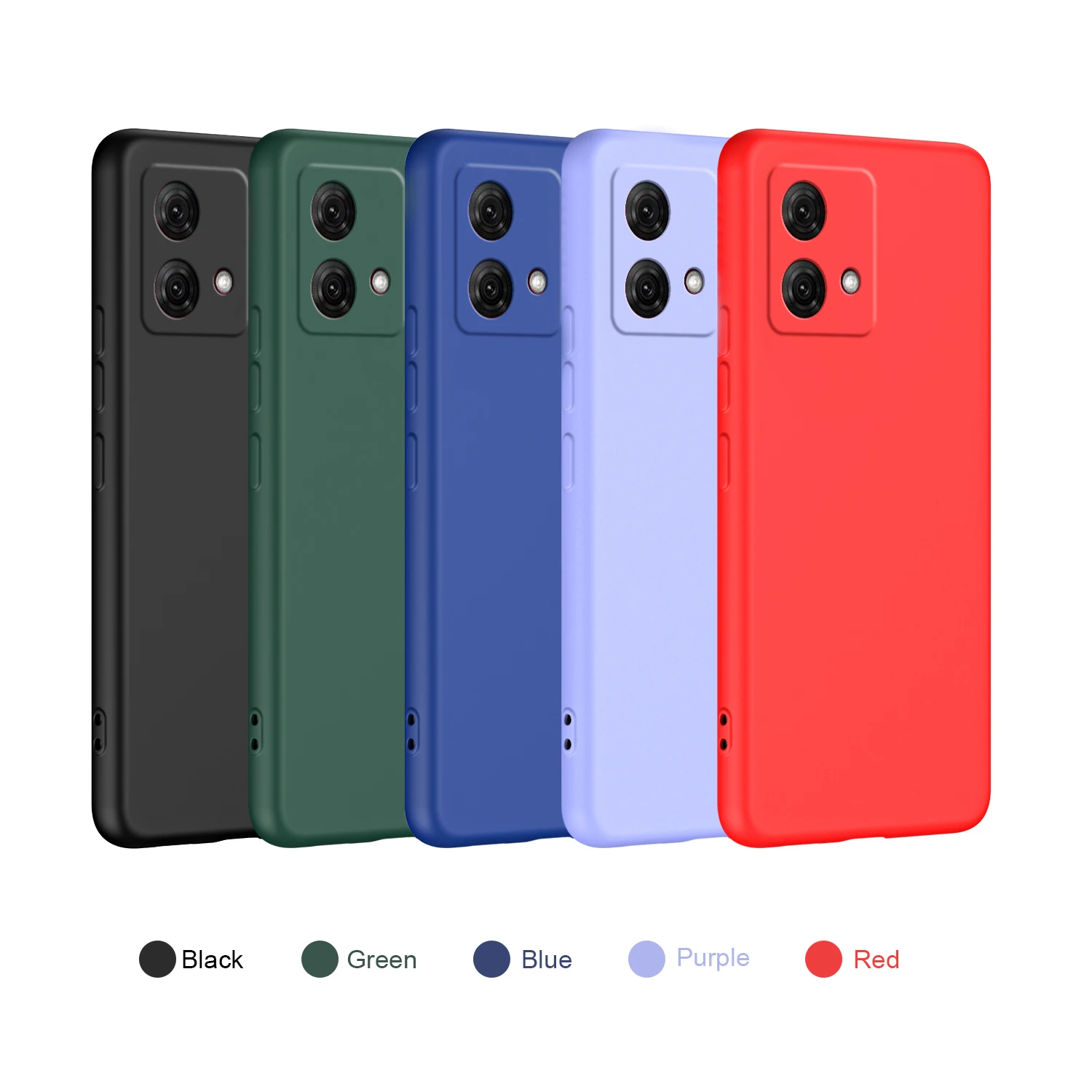 

Promotion original colorfu Silicone Fall prevention Matte Camera Protective Cover for Moto G84 Case Motorola Stylus case