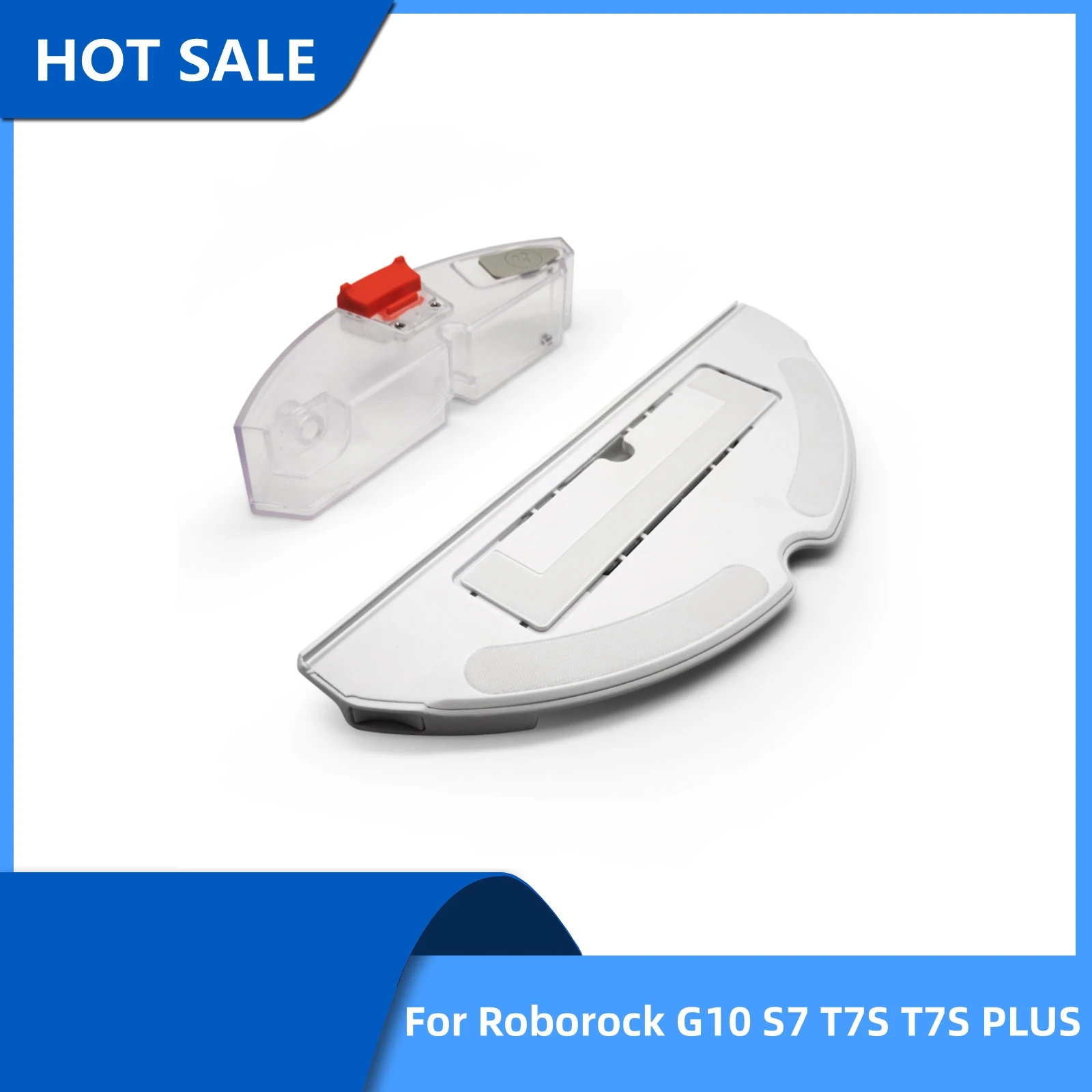 For Roborock G10 S7 T7S T7S PLUS Sweeping and Dragging Integrated Robot Accessories Electric Water Tank and Mops Cloth Mount