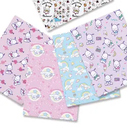 Hello Kitty 140x50CM Cartoon Polyester cotton fabric Patchwork Tissue Kid Home Textile Sewing Doll Dress Curtain cotton Fabric