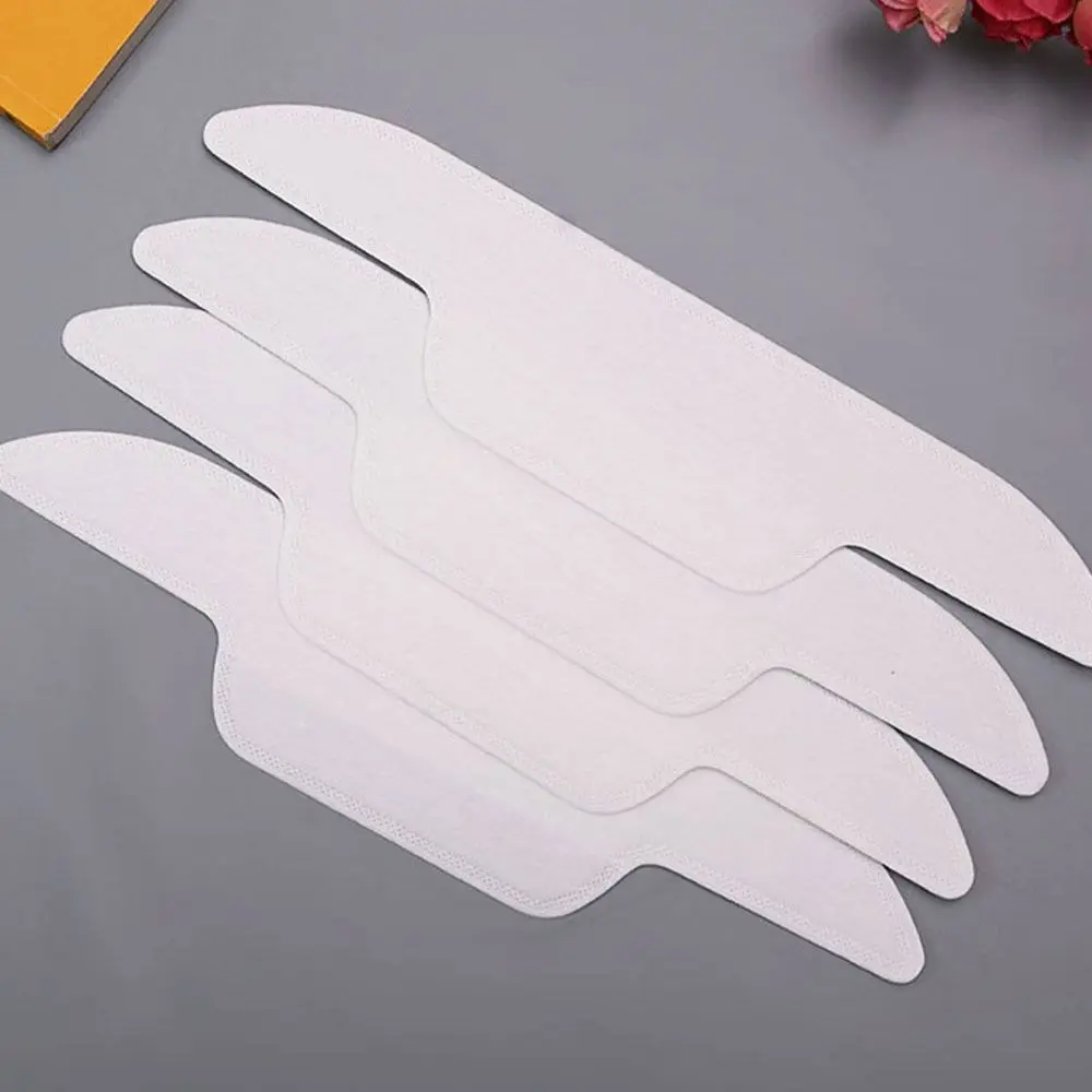 50Pcs Anti-Dirty Sweat Collar Absorber Pads Disposable White Sweat-Absorbing Collar Patch Invisible Breathable Collar Sweat Pads