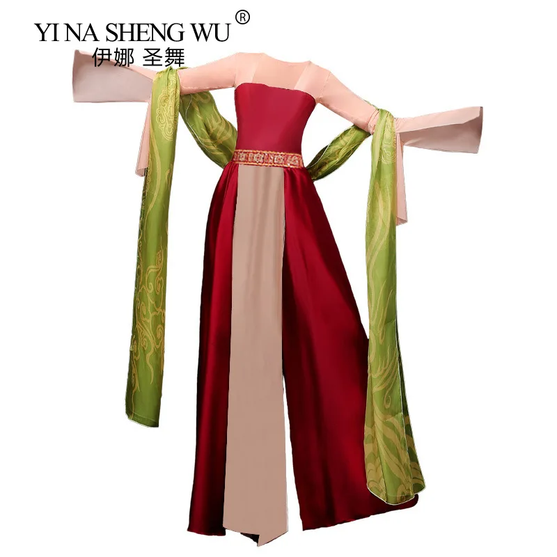 Women Chinese Traditional Hanfu Cosplay Costume Female Ancient Dynasty Dress Hanfu Tang Dynasty Princess Folk Dancing Clothes