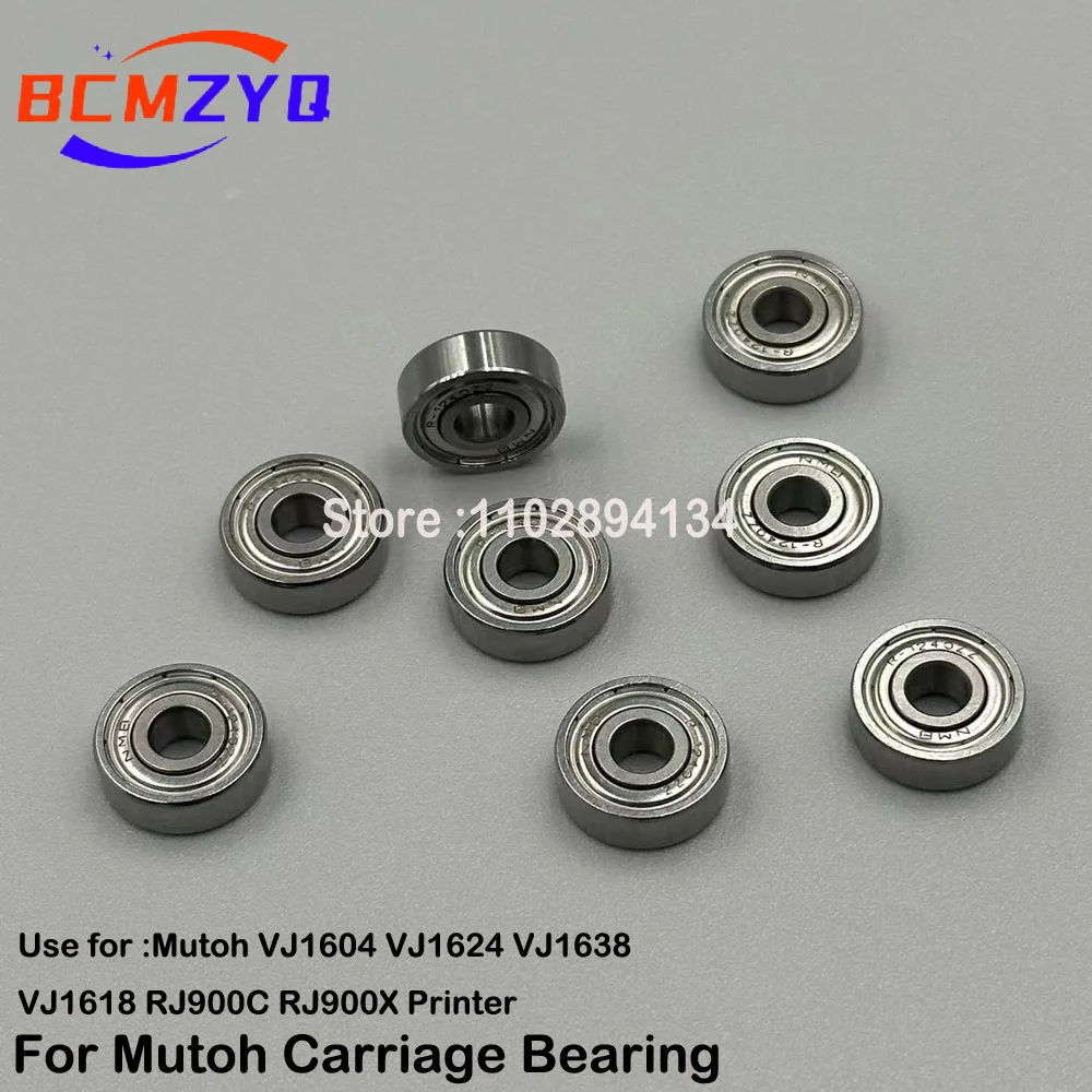 8 قطعة Mutoh VJ1604 النقل تحمل بكرة المحرك تحمل ل Mutoh Valuejet VJ1604 1614 1624 1638 1618 محمل الطابعة النافثة للحبر
