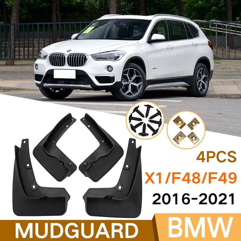 

For BMW X1 2016-2021 2010-2015 black car mudguard Reduce dust Resist tire dirt car accessories tools