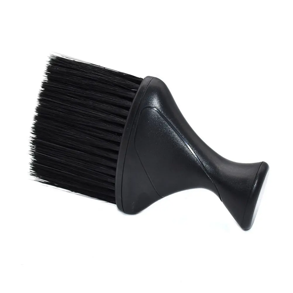 Salon Neck Duster Brush Hair Cutting Cleaning Tool Fine Plastic Bristles Easy Grip for Barbers Stylists
