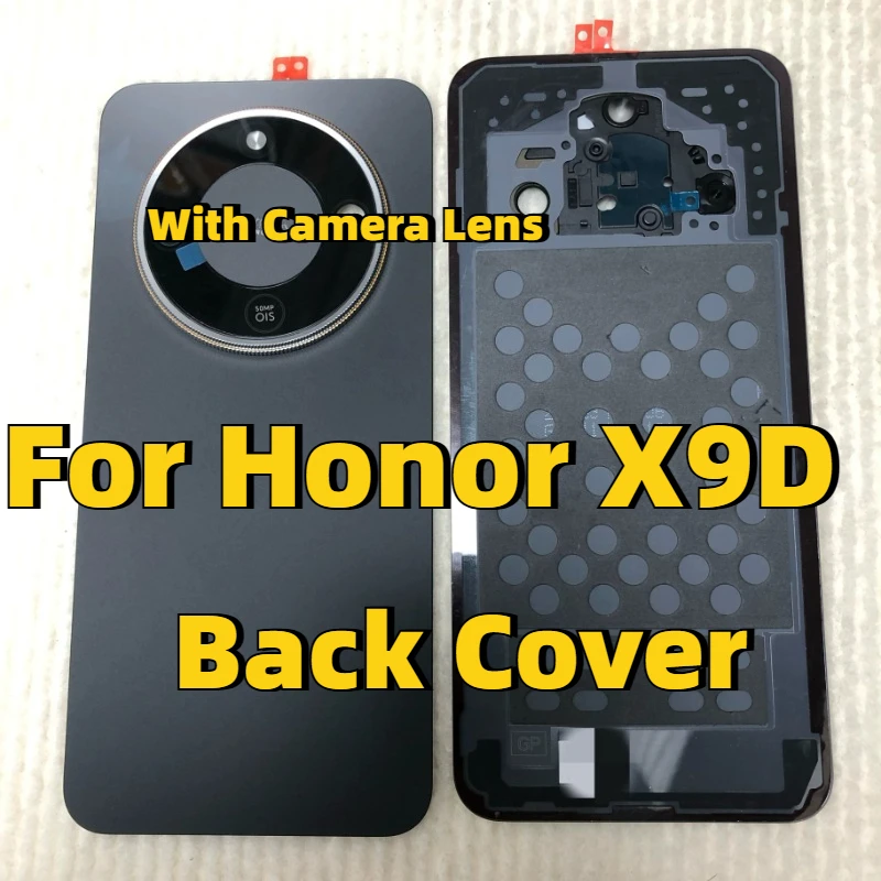 Back Cover Replacement For Honor X9D MTN‑NX1 Battery Cover Back Rear Door Housing Case With Camera Lens