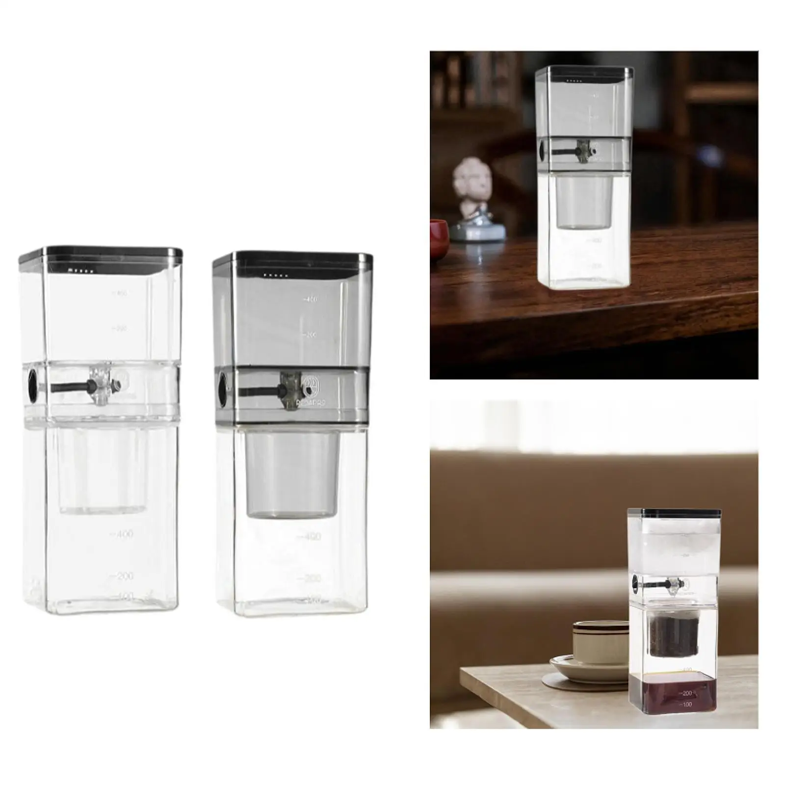 

Ice Drip Coffee Maker Coffee Accessories Easy to Clean Smooth Sturdy Coffee Pot