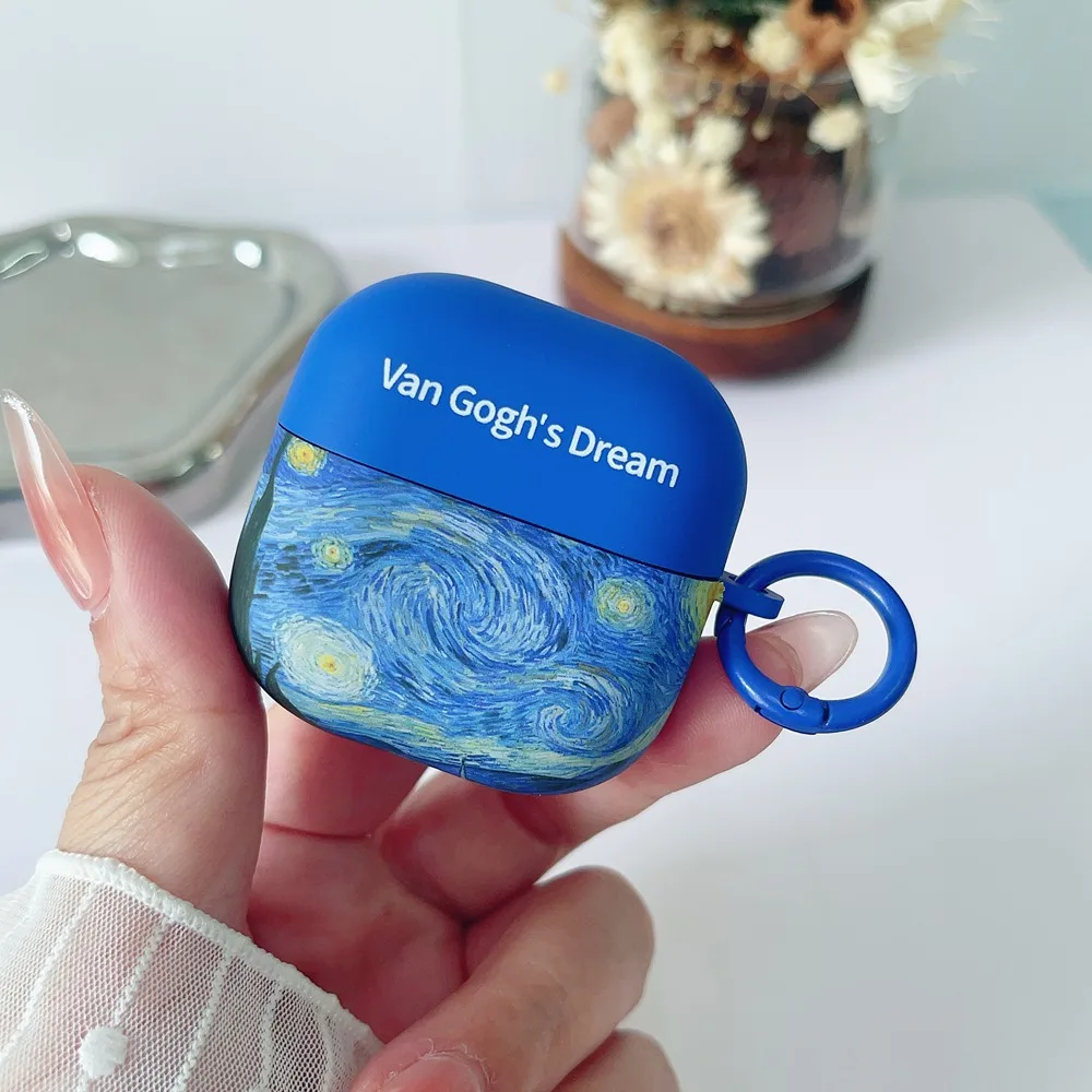 Creative Van Gogh Oil Painting Case for Huawei FreeBuds SE2 SE3 SE4 Pro 5 4 3 7i 6i 5i FreeClip 2 Protective Earphone Soft Cover