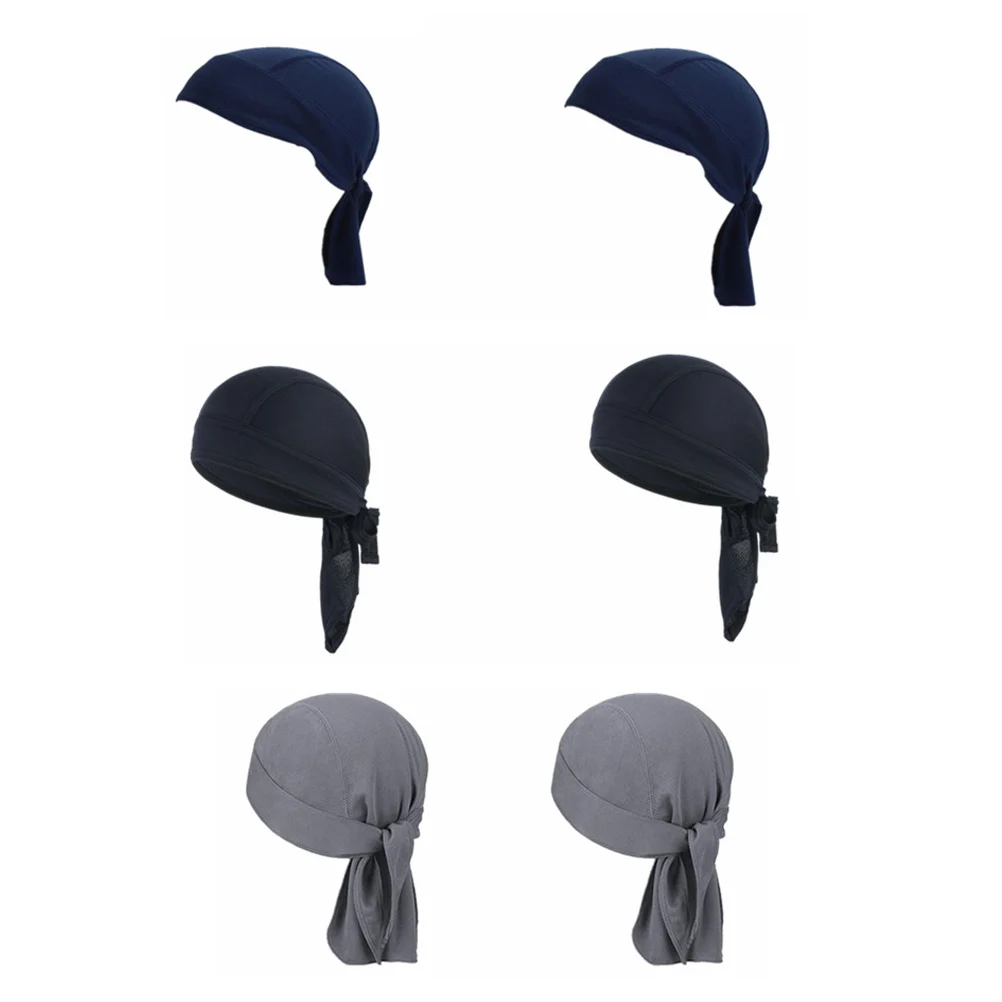 

6pcs Sports Hat Turban Sun Cap Quick-drying Motorcycle Protector Outdoor Riding Breathable Fashion Durable Soft Summer