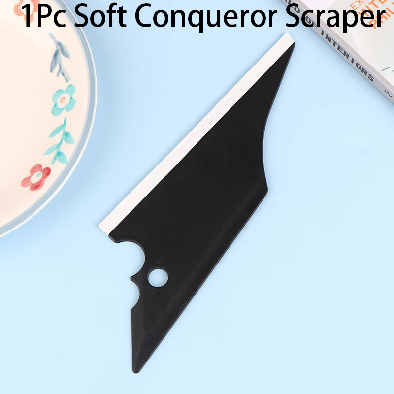 1Pc Soft Conqueror Scraper Car Window Tint Car Wrap Tool Glass Cleaning Windshield Wiper