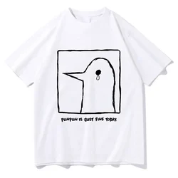 Oyasumi Punpun T Shirt Men Women Harajuku Aesthetic Streetwear Graphic Tshirt Unisex Anime Manga Cartoon Vintage Sand Tees Tops