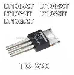 10Pcs/lot LT1084CT LT1084IT LT1084 LT1085CT LT1085 LT1086CT LT1086IT LT1086 Linear Voltage Regulator  Positive 1 Output  TO-220