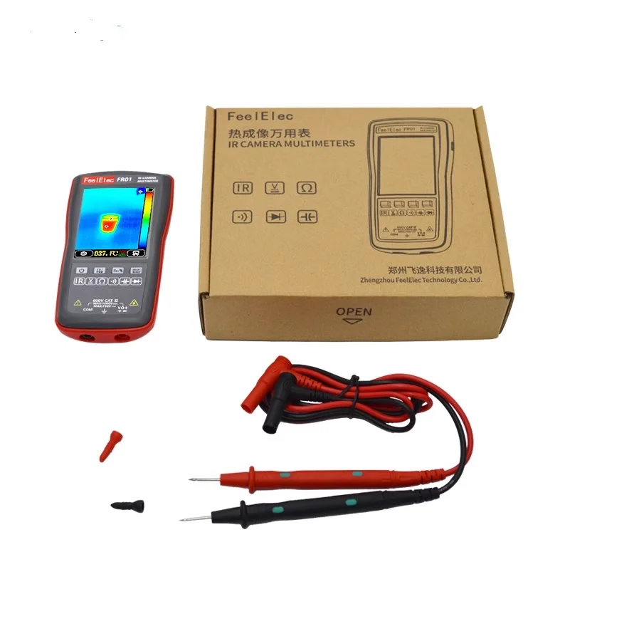 FR01 Multi-function Infrared Thermal Imager Digital Multimeter for Industrial Circuit Board Floor Heating maintenance