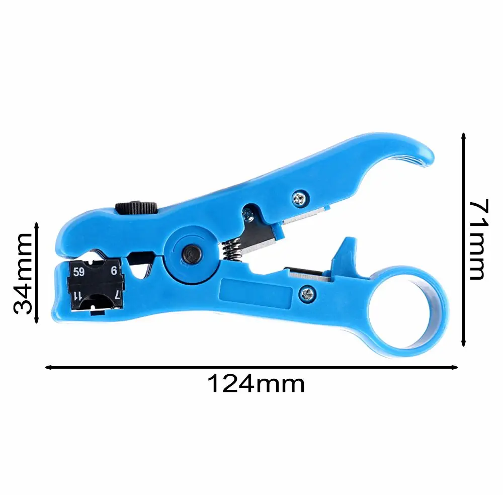 Multi-function Wire Stripper Cable Pliers Telephone Line Stripping Knife Wire Cutter Device High Quality Electrician Tools