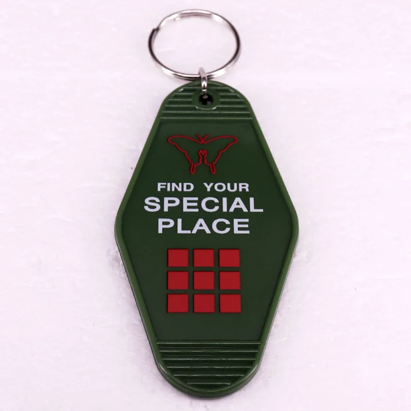 TGS 2bro STRAY SILENT HILL アクリルキーチェーン Silent Hill 2 Lake View Hotel 312 Chaveiro Jogo de terror