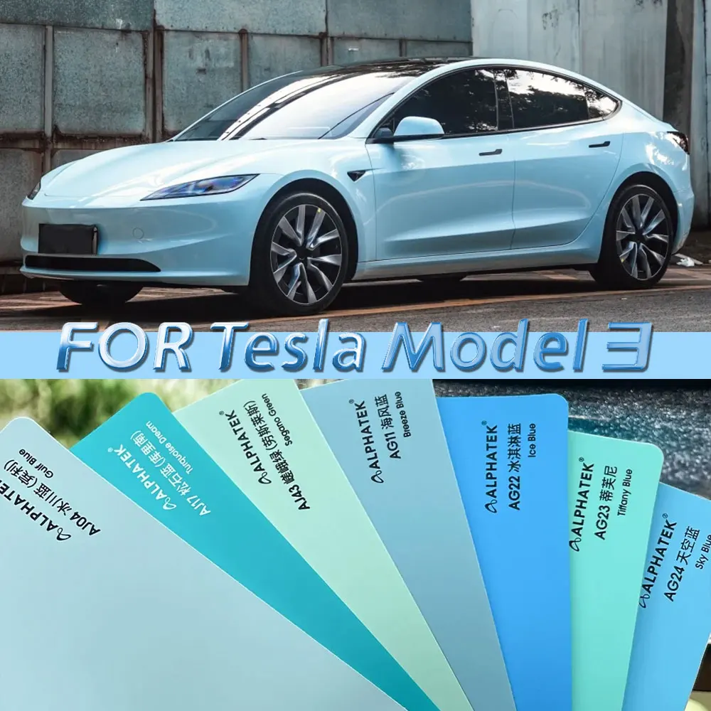 Car Door Triangle Protective Film for Tesla Model 3 Model Y PPF TPU Transparent Refit Sticker 8.5mil Paint Protection Accessorie