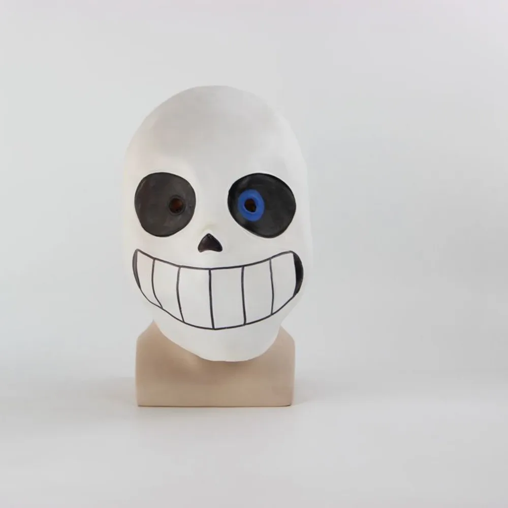 

Sans Papyrus Latex Mask Cosplay Steam Game Undertale Anime Cartoon Role Full Face Helmet Halloween Masquerade Party Prop