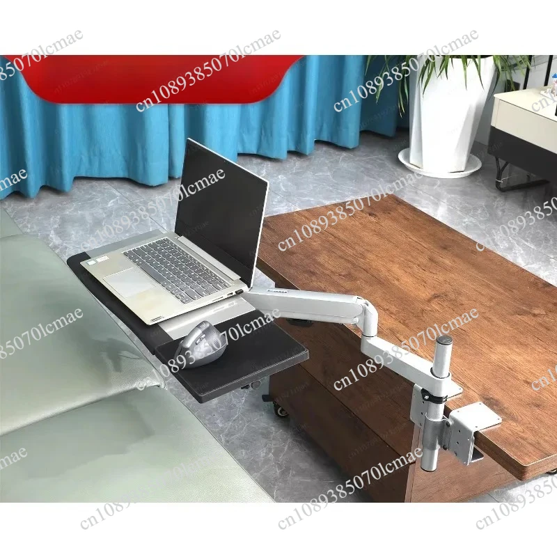 Coffee table keyboard, mouse, notebook stand, home modern simple space-saving bedside computer stand