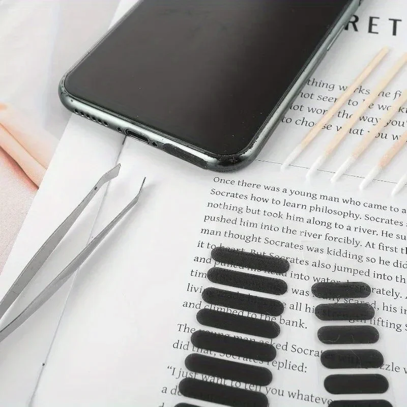 66pcs Universal Dust Removal Cleaner Tool Kit Phone Charging Port Cleaner Smartphone Speaker Covers for AirPods, MacBook Earbuds