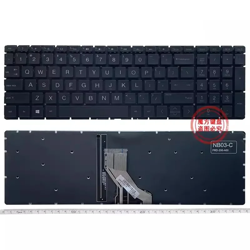 New US Keyboard for HP 15-DA 15-CX 15-DB 15-DX TPN-C136 C135 C133 C139