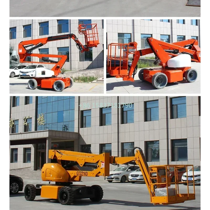 China Lift Platform Portable Scissor Table Track Scissor Lifting Cart Hydraulic Manual Table Mobile Lift Platform Aerial Works