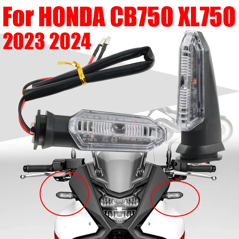 For HONDA Transalp XL750 XL 750 CB750 Hornet CB 750 2023 2024 Motorcycle Accessories Turn Signal Light Flasher Indicator Blinker