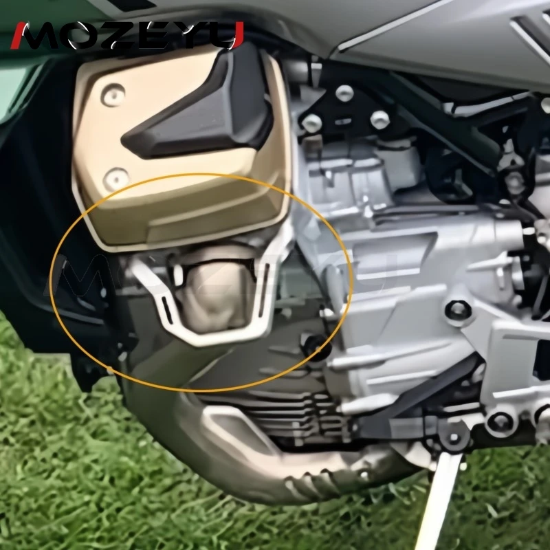 

V100 Engine Frame Crash Protection 2023-2026 For Moto Guzzi V100 Mandello /S V 100 Engine GUARD KIT Accessories V100 Mandello S