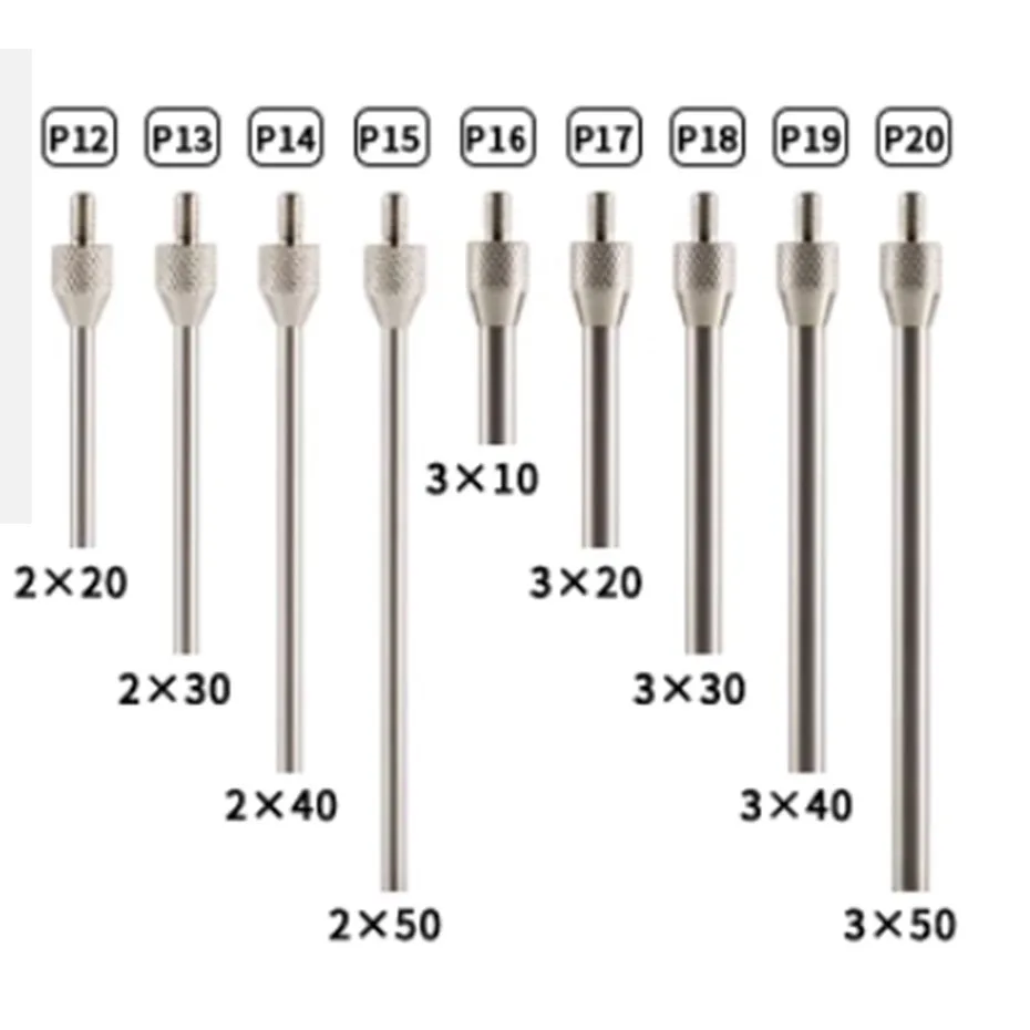 Dial gauge, flat probe, needle tip probe, micrometer probe, height gauge probe, gauge probe, flat probe
