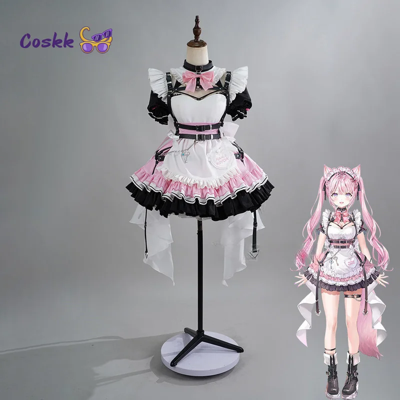 

Костюм для косплея Хакуй Койори в образе горничной из Hololive JP (SSR)