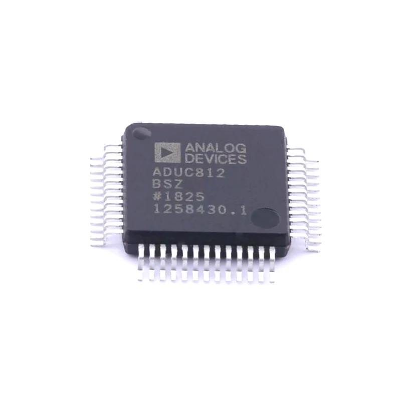 5Pcs/Lo New Original  ADUC812BSZ-REEL  ADUC812BSZ  8052 series Microcontroller IC 8-Bit 16MHz 8KB (8K x 8) FLASH 80-PQFP (14x14)