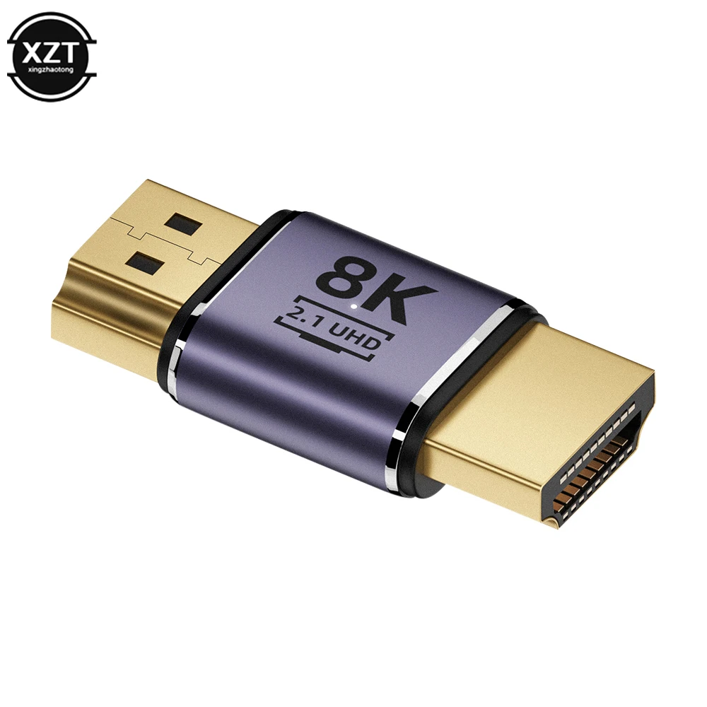 HDMI-Compatible DP Adapter 90 Degree Right Angle MiniDP Male To Female Converter 8K 60HZ Connector Mini HDMI-compatible Extender