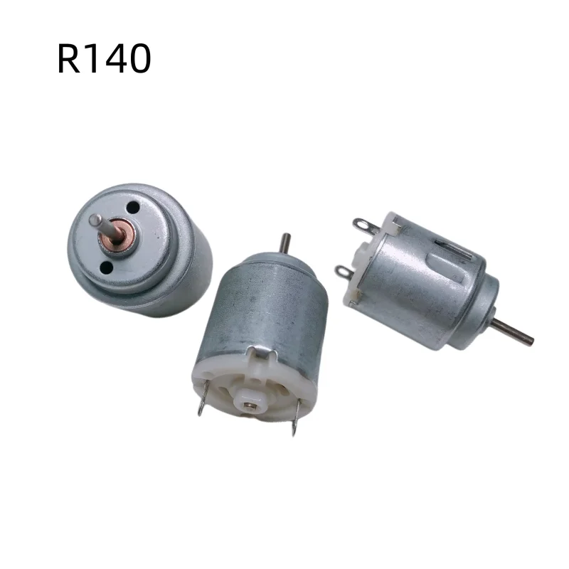 

10PCS/LOT DC 3V-6V 140 Motor 4000~12000rpm(about) for DIY Electric Toy Car Ships Small Round Motor