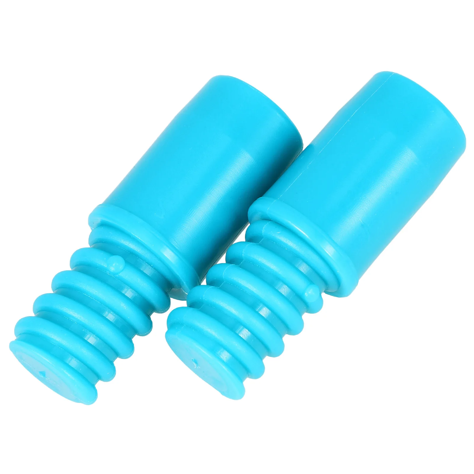 

2 Pcs Threaded Connector Tip for Telescopic Pole Extension Handle Tips Broom Poles Adapter Head