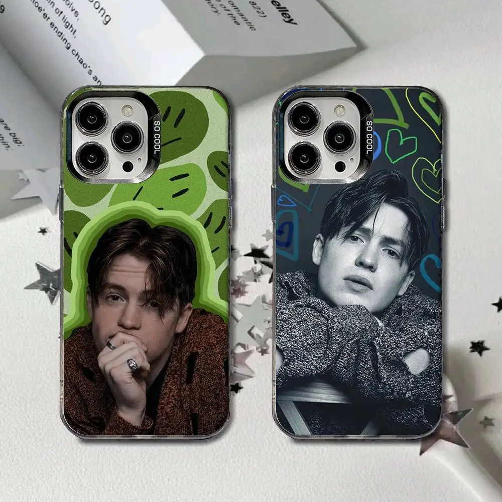 

Kit Connor Actor Phone Case For iPhone 16,15,14,13,12,11,8,7,Pro,Max,Plus,Mini,XS,SE Anti Fall Black Matte Hard