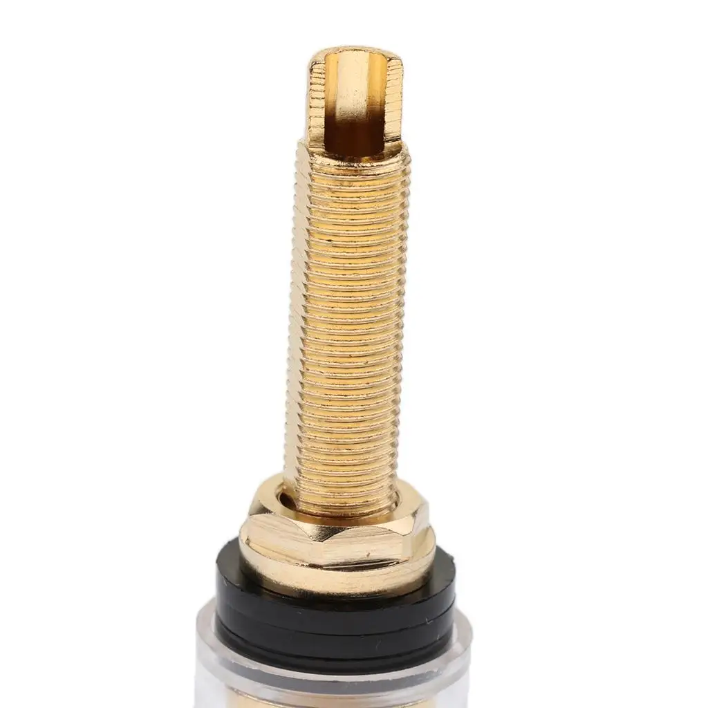 2Pack 4mm Banana Connector Binding Post Plug for Speakers Terminal