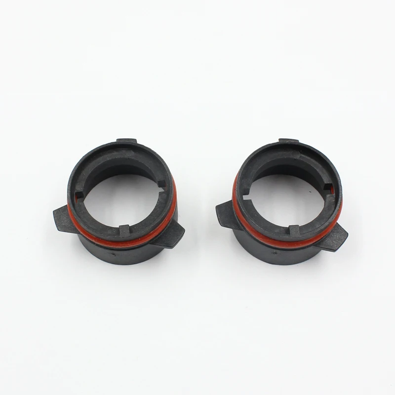 FSYLX 2pcs Car D2 HID Xenon headlight bulb Adapter Socket For BMW E39 3 Series HID Xenon lamp D2 D2S D2R Holder Replacement