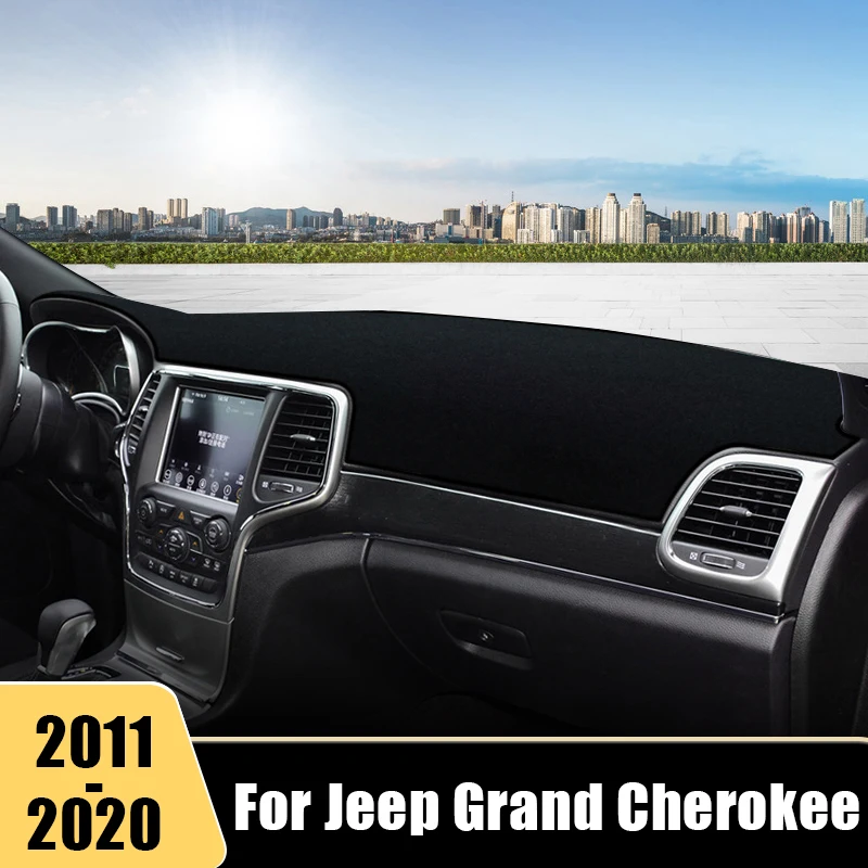 

For Jeep Grand Cherokee WK2 2011 2012 2013 2014 2015 2016 2017 2018 2019 2020 Car Dashboard Cover Mats Sun Shade Pad Accessories